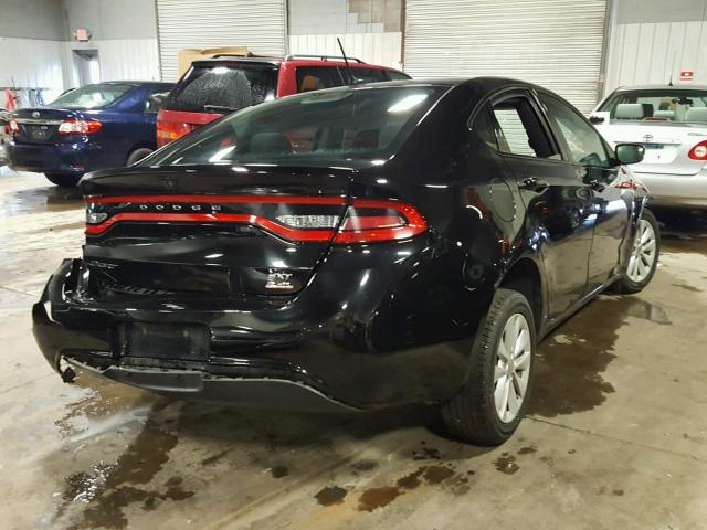 1C3CDFBB5ED770329 - 2014 DODGE DART SXT BLACK photo 4