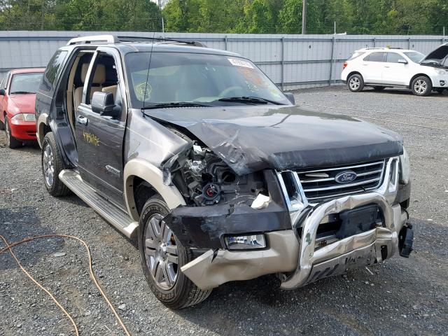 1FMEU64E26UA86878 - 2006 FORD EXPLORER E GRAY photo 1