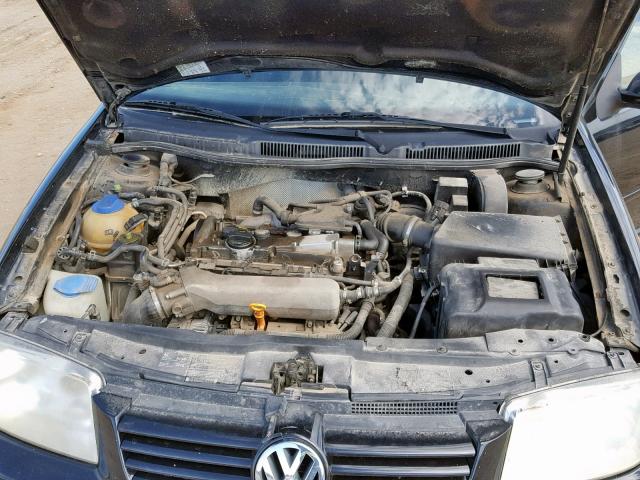 3VWPD69M81M174454 - 2001 VOLKSWAGEN JETTA WOLF BLACK photo 7