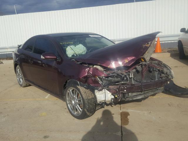 JTKDE177050053793 - 2005 TOYOTA SCION TC 栗色 照片 1