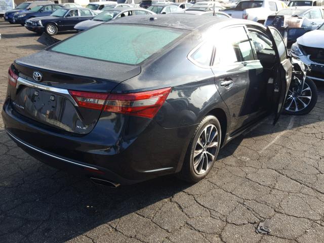 4T1BK1EBXHU251823 - 2017 TOYOTA AVALON XLE BLACK photo 4