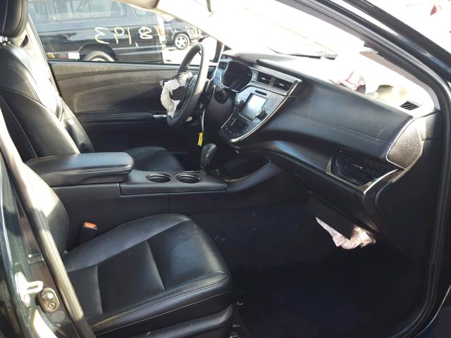 4T1BK1EBXHU251823 - 2017 TOYOTA AVALON XLE BLACK photo 5