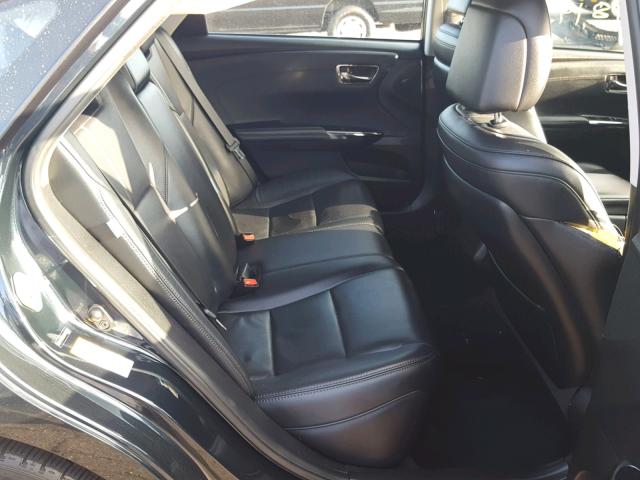 4T1BK1EBXHU251823 - 2017 TOYOTA AVALON XLE BLACK photo 6