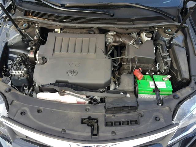 4T1BK1EBXHU251823 - 2017 TOYOTA AVALON XLE BLACK photo 7