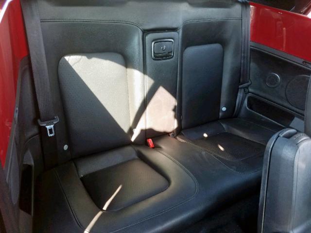 3VWRF31Y38M413211 - 2008 VOLKSWAGEN NEW BEETLE წითელი ფოტო 6