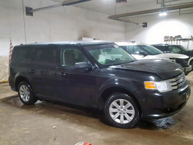 2FMGK5BC5CBD20071 - 2012 FORD FLEX SE BLACK photo 1