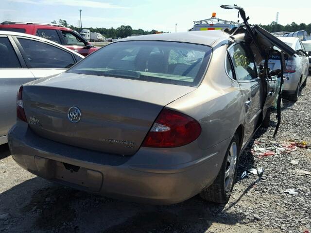 2G4WC552171118822 - 2007 BUICK LACROSSE C TAN photo 4