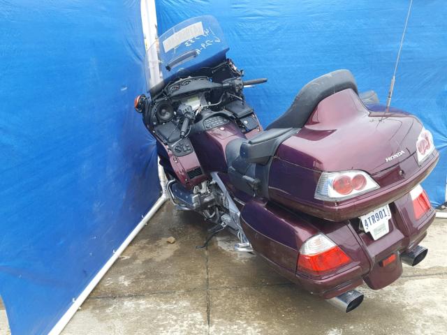 1HFSC47F26A505628 - 2006 HONDA GL1800 BURGUNDY photo 3