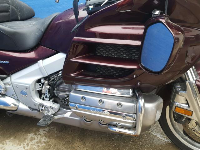 1HFSC47F26A505628 - 2006 HONDA GL1800 BURGUNDY photo 7