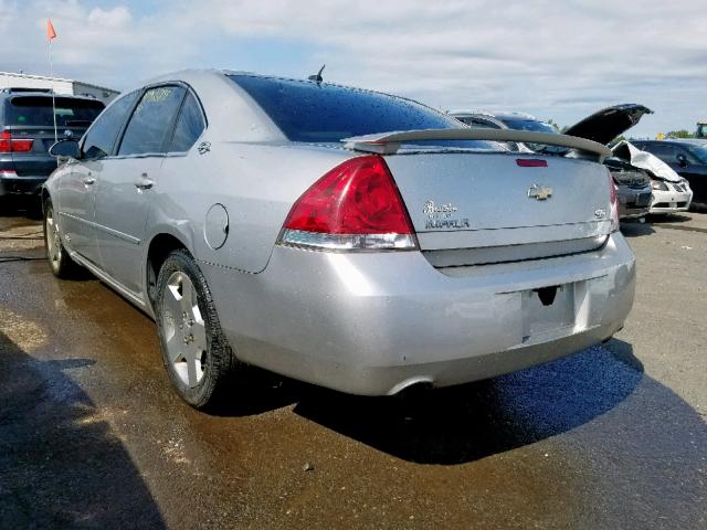 2G1WD58C569114707 - 2006 CHEVROLET IMPALA SUP ვერცხლისფერი ფოტო 3