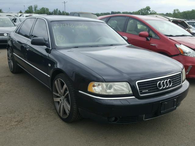 WAUML44D72N008340 - 2002 AUDI A8 L QUATT BLACK photo 1