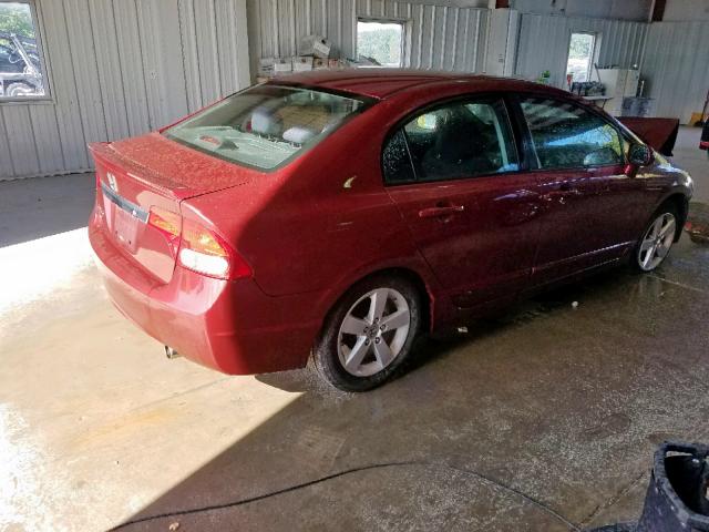 2HGFA1F6XAH517927 - 2010 HONDA CIVIC LX-S Կարմիր լուսանկար 4