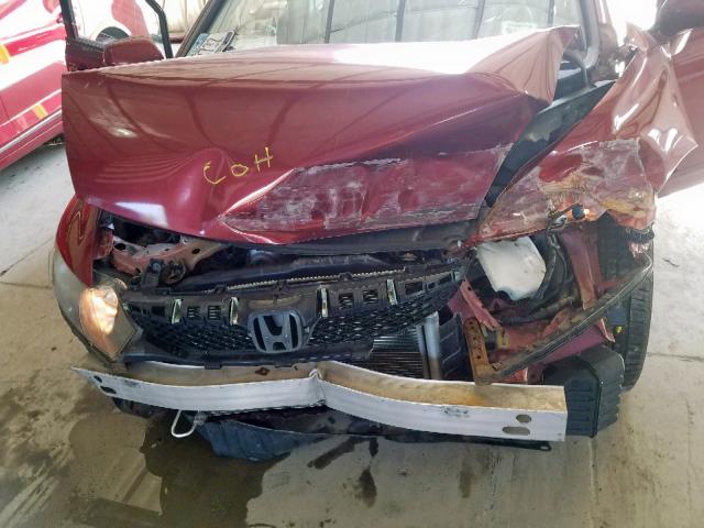 2HGFA1F6XAH517927 - 2010 HONDA CIVIC LX-S Կարմիր լուսանկար 7