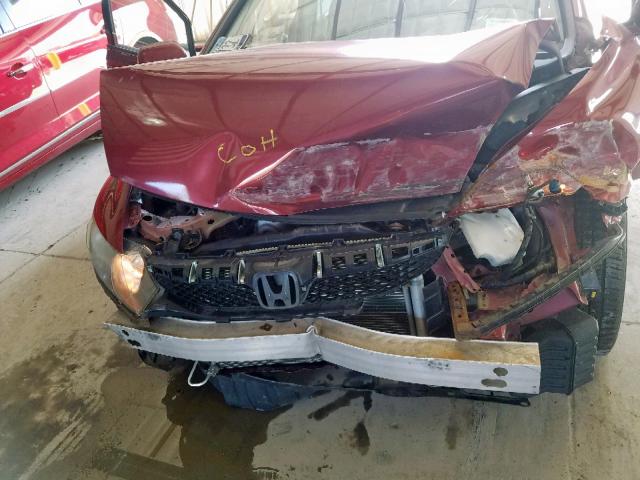 2HGFA1F6XAH517927 - 2010 HONDA CIVIC LX-S Կարմիր լուսանկար 9