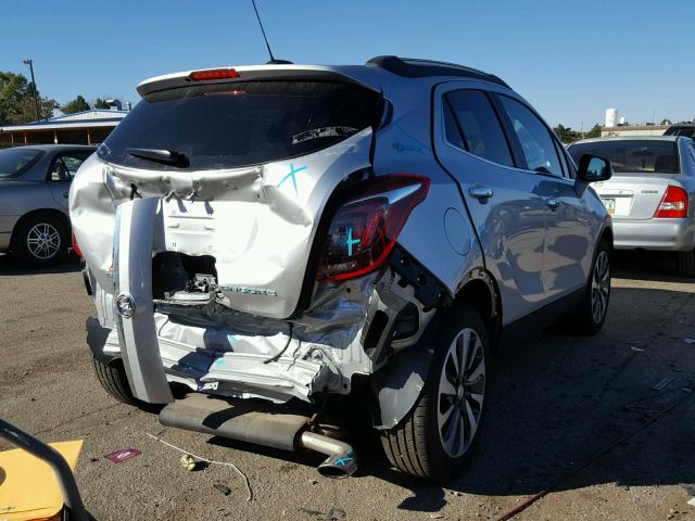 KL4CJCSB3HB138605 - 2017 BUICK ENCORE ESS SILVER photo 4