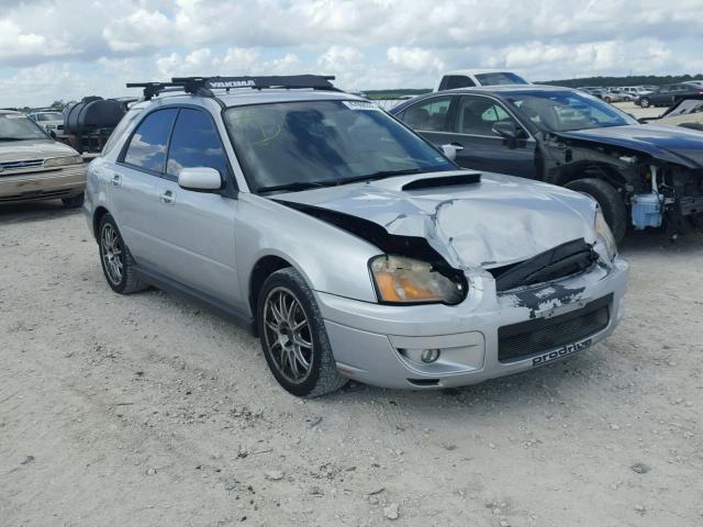 JF1GG29654G805203 - 2004 SUBARU IMPREZA WR SILVER photo 1