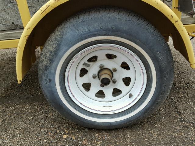 1DTL027308AA - 2010 MISC TRAILER Żółty zdjęcie 8