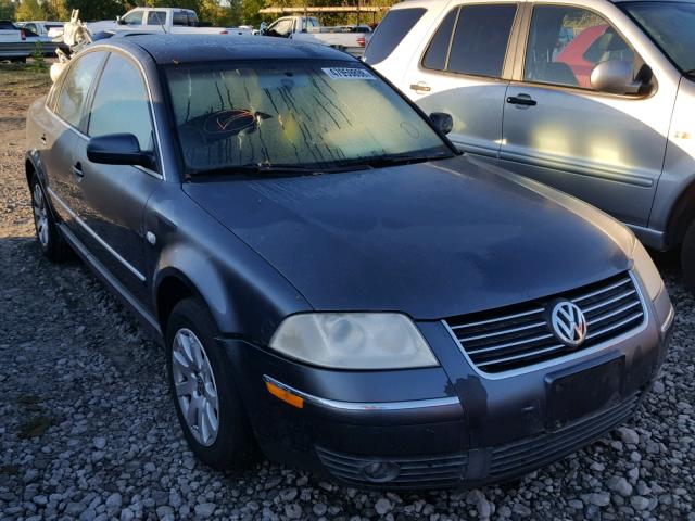 WVWPD63B82P302844 - 2002 VOLKSWAGEN PASSAT GLS GRAY photo 1