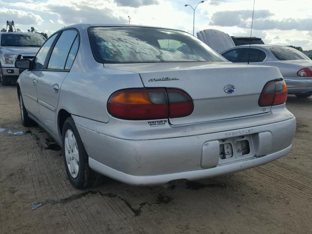 1G1ND52J63M518083 - 2003 CHEVROLET MALIBU SILVER photo 3