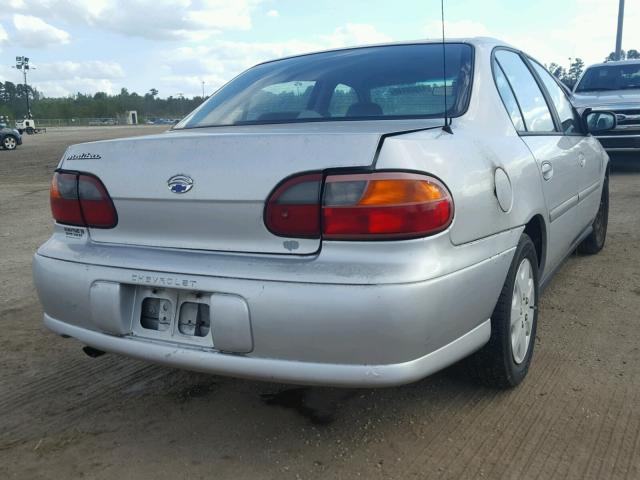 1G1ND52J63M518083 - 2003 CHEVROLET MALIBU SILVER photo 4