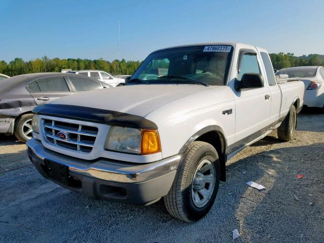 1FTYR44V43PA13741 - 2003 FORD RANGER SUP WHITE photo 2