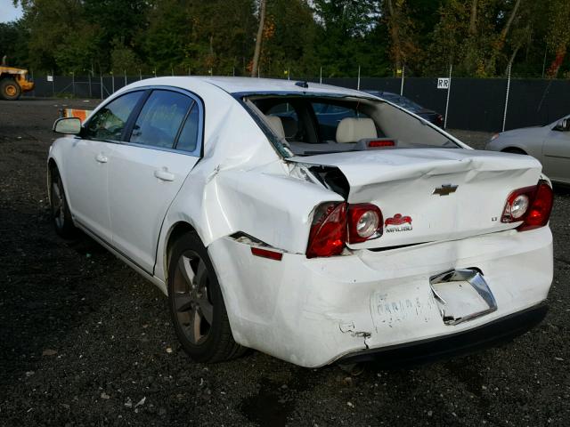 1G1ZJ57B39F245290 - 2009 CHEVROLET MALIBU 2LT WHITE photo 3