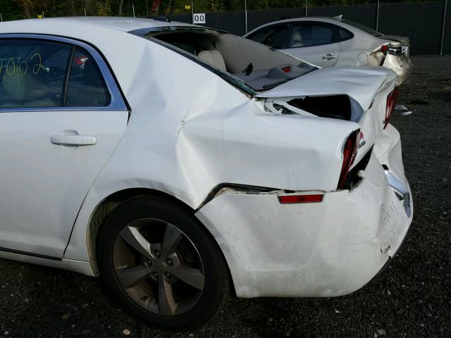 1G1ZJ57B39F245290 - 2009 CHEVROLET MALIBU 2LT WHITE photo 9