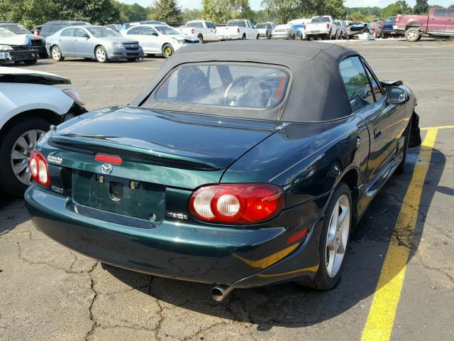 JM1NB353130313082 - 2003 MAZDA MX-5 MIATA GREEN photo 4