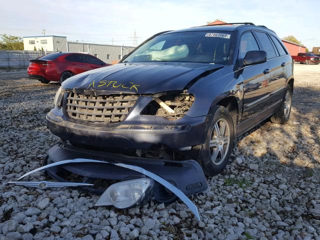 2A8GM68X87R189478 - 2007 CHRYSLER PACIFICA T BLUE photo 2