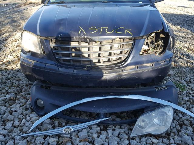 2A8GM68X87R189478 - 2007 CHRYSLER PACIFICA T BLUE photo 9