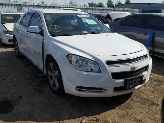 1G1ZC5E13BF103127 - 2011 CHEVROLET MALIBU 1LT WHITE photo 1