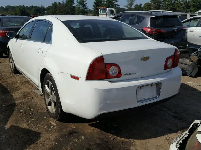 1G1ZC5E13BF103127 - 2011 CHEVROLET MALIBU 1LT WHITE photo 3