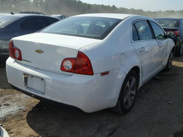 1G1ZC5E13BF103127 - 2011 CHEVROLET MALIBU 1LT WHITE photo 4