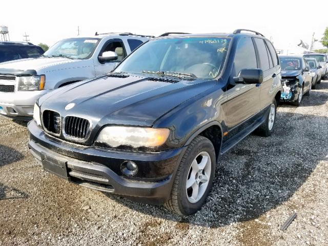 5UXFA53583LW25095 - 2003 BMW X5 3.0I BLACK photo 2