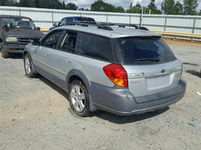 4S4BP67C564352091 - 2006 SUBARU LEGACY OUT SILVER photo 3