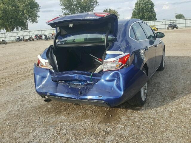 1G4PP5SK5E4150011 - 2014 BUICK VERANO BLUE photo 4