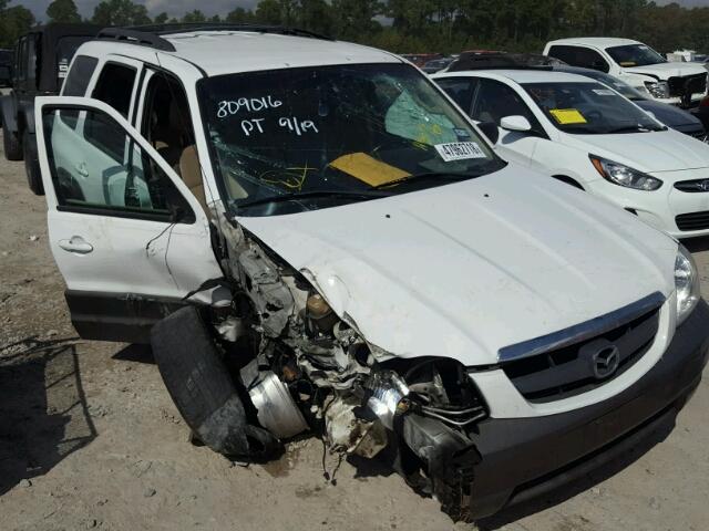 4F2CZ06163KM11396 - 2003 MAZDA TRIBUTE ES WHITE photo 1