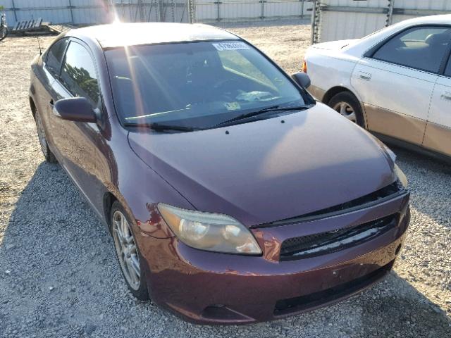 JTKDE177270208430 - 2007 TOYOTA SCION TC PURPLE photo 1