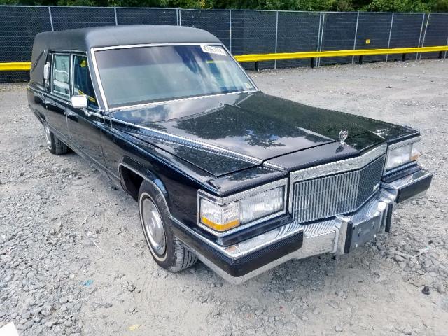 1G6DW54E5NR713176 - 1992 CADILLAC BROUGHAM BLACK photo 1