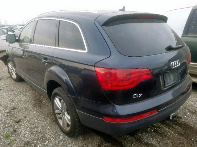 WA1AY74L09D026396 - 2009 AUDI Q7 3.6 QUA BLUE photo 3