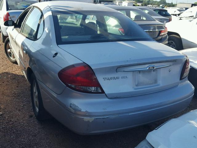 1FAFP55U94A123655 - 2004 FORD TAURUS SES SILVER photo 3