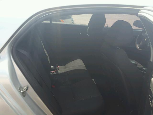 1G1ZC5EU3CF267957 - 2012 CHEVROLET MALIBU 1LT SILVER photo 6