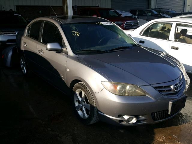 JM1BK123161400183 - 2006 MAZDA 3 S GRAY photo 1