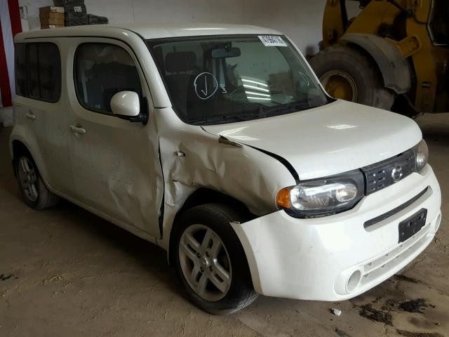 JN8AZ2KR5DT303057 - 2013 NISSAN CUBE S WHITE photo 1