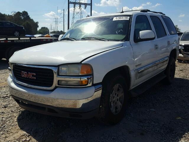 1GKEK13Z63R244269 - 2003 GMC YUKON WHITE photo 2