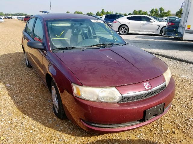 1G8AG52F43Z181399 - 2003 SATURN ION LEVEL RED photo 1