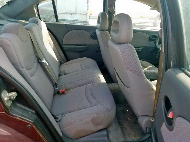 1G8AG52F43Z181399 - 2003 SATURN ION LEVEL RED photo 6