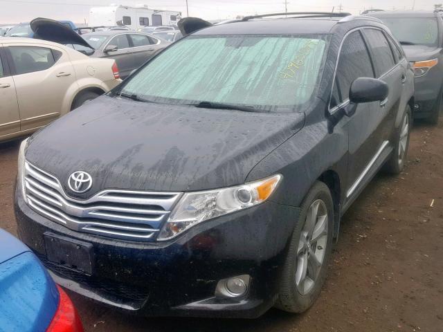 4T3BK3BB1BU064243 - 2011 TOYOTA VENZA BLACK photo 2