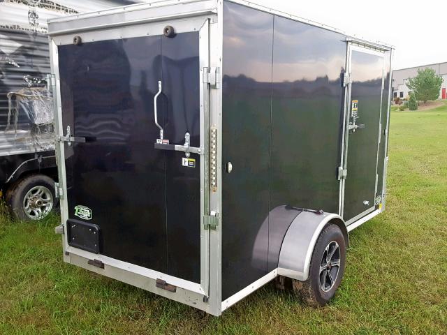 55ZR1ED14K1002442 - 2019 UTILITY TRAILER BLACK photo 4