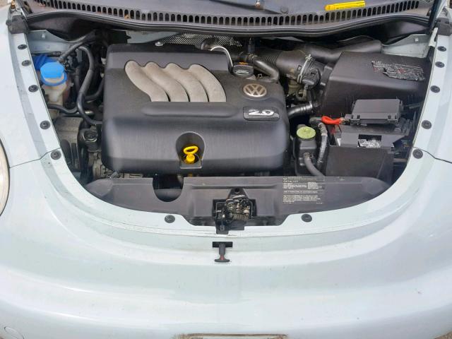 3VWCM31Y25M353462 - 2005 VOLKSWAGEN NEW BEETLE ლურჯი ფოტო 7